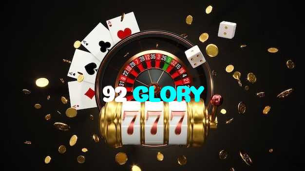 92 GLORY casino presented on mobile device in Pakistan with slots and live games